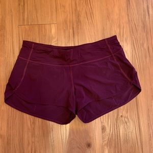 Lululemon speed up shorts